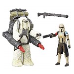 Ficha técnica e caractérísticas do produto Figuras Star Wars com Acessórios - Rogue One - Scarif Stromtrooper e Moroff - Hasbro