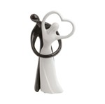 Ficha técnica e caractérísticas do produto Figurino de Casal 29cm Black And White de Ceramica