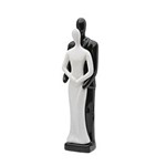 Ficha técnica e caractérísticas do produto Figurino de Casal Abraço Black And White