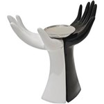 Ficha técnica e caractérísticas do produto Figurino de Casal Mãos Black And White