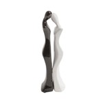 Ficha técnica e caractérísticas do produto Figurino de Namorados 30CM Black And White de Ceramica