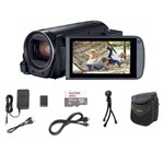 Ficha técnica e caractérísticas do produto Filmadora Canon Vixia Hf R800 Entr Mic R800+64gb+bolsa+tripé