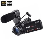 Ficha técnica e caractérísticas do produto Filmadora Digital Ordro HDV-Z20 Wi-Fi com Microfone Externo 16x Zoom 24MP Full-HD Selfie Detecção Rosto Controle Remoto Anti-vibração (BTO)