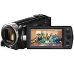 Ficha técnica e caractérísticas do produto Filmadora Sony Standard Definition VGA DCR-SX22 Preta com LCD de 2,7”, Zoom Óptico 70x, Estabilizador de Imagem + Cartão de Memória 4GB