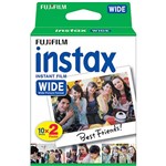 Ficha técnica e caractérísticas do produto Filme Fotográfico Instax Wide Pack com 20 Unidades - Fujifilm