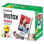 Ficha técnica e caractérísticas do produto Filme Instantâneo Fujifilm Instax Mini com 6 Packs de 10 Fotos Branco