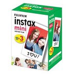 Ficha técnica e caractérísticas do produto Filme Instantâneo Fujifilm Instax Mini Kit com 30 Fotos