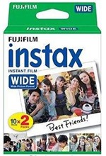 Ficha técnica e caractérísticas do produto Filme Instantâneo Instax WIDE - Pack com 20 Fotos Fujifilm