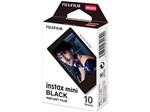 Ficha técnica e caractérísticas do produto Filme INSTAX Mini BLACK - 10 Fotos Fujifilm