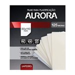 Ficha técnica e caractérísticas do produto Filme para Plastificação Tamanho de RG Aurora