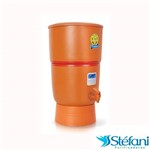 Filtro de Água de Barro Premium Cerâmica Stéfani com 4 Velas - 10 Litros