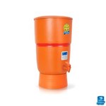 Ficha técnica e caractérísticas do produto Filtro de Água de Barro Purificador Premium São João 2 Velas 6 Litros