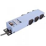 Ficha técnica e caractérísticas do produto Filtro de Linha Metálico com USB Power Ipec Azul