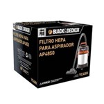 Ficha técnica e caractérísticas do produto Filtro Hepa ParaAspirador Ap4850 Vc48H Black e Decker