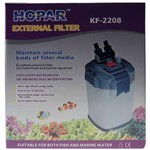 Ficha técnica e caractérísticas do produto Filtro Hopar Canister Biológico Externo 1200 Litros/Hora Kf-2218 - 220v