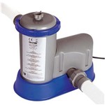 Ficha técnica e caractérísticas do produto Filtro para Piscina Bestway Filter Pump 5.678L/H - Cinza - 110V