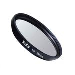 Ficha técnica e caractérísticas do produto Filtro ultravioleta (Uv) para lentes com diâmetro de 72 mm - Vivitar