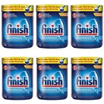 Ficha técnica e caractérísticas do produto Finish Detergente em Pó Lava Louça 1kg (kit C/06)
