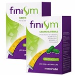 Ficha técnica e caractérísticas do produto Finisim - 2x 60 Cápsulas - Maxinutri
