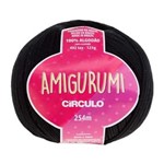 Ficha técnica e caractérísticas do produto Fio Amigurumi 125 Gramas Cor:8990 - Preto