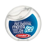 Ficha técnica e caractérísticas do produto Fio Dental Condor Menta Ice 25m - 3406