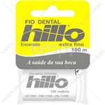 Ficha técnica e caractérísticas do produto Fio Dental Hillo Extra Fino com 100 Mts