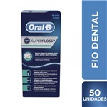 Ficha técnica e caractérísticas do produto Fio Dental Oral-B Super Floss 50 Unidades
