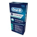 Ficha técnica e caractérísticas do produto Fio Dental Oral-B Superfloss com 50 unidades
