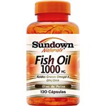 Ficha técnica e caractérísticas do produto Fish Oil 1000 Óleo de Peixe 120 Cápsulas Sundown