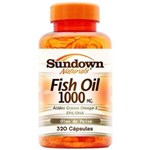 Ficha técnica e caractérísticas do produto Fish Oil 1000mg Óleo de Peixe 320 Cápsulas Sundown