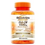 Ficha técnica e caractérísticas do produto Fish Oil 1000mg - Óleo de Peixe - 320 Cápsulas - Sundown