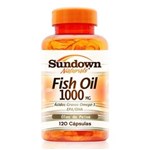 Ficha técnica e caractérísticas do produto Fish Oil Óleo de Peixe 1000mg 120 Cápsulas - Sundown Naturals