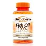 Ficha técnica e caractérísticas do produto Fish Oil Óleo de Peixe 1000mg Sundown 180 Cápsulas