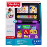 Ficha técnica e caractérísticas do produto Fisher Price Laptop Clicar E Apren - Fxk24 Mattel