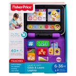 Ficha técnica e caractérísticas do produto Fisher-price Laptop Clicar E Aprender Mattel Fxk24