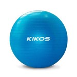 Ficha técnica e caractérísticas do produto Fit Ball Antiestouro Kikos 65Cm Até 120Kg Azul