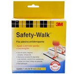 Ficha técnica e caractérísticas do produto Fita Adesiva Anti-derrapante 50 Mm X 5 Metros - Safety Walk - 3m (incolor) - 3m