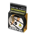 Ficha técnica e caractérísticas do produto Fita Adesiva Antiderrapante 50mmX5m PRETA ADELBRAS
