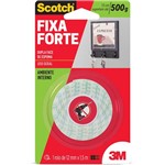Ficha técnica e caractérísticas do produto Fita Adesiva Dupla Face Fixa Forte 12mm X 1,5m Scotch 3M