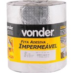 Ficha técnica e caractérísticas do produto Fita Adesiva Impermeável 15cmx10m Aluminizada - Vonder