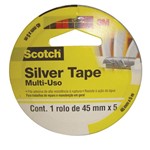 Ficha técnica e caractérísticas do produto Fita Adesiva Silver Tape 3939 45mm X 5m Scotch 3M