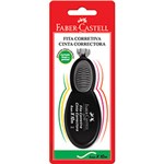 Ficha técnica e caractérísticas do produto Fita Corretiva Faber Castell Ergonômica Preta