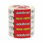 Ficha técnica e caractérísticas do produto Fita Crepe 18x50 Mask Crepe / 6rl / Adelbras