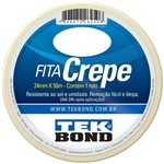 Ficha técnica e caractérísticas do produto Fita Crepe Tek Bond 24mm X 50m