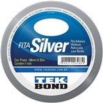Ficha técnica e caractérísticas do produto Fita de Alta Resistencia Cinza Silver Prata 48mmx25m Tekbond Unidade