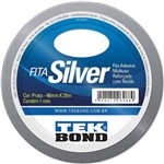 Ficha técnica e caractérísticas do produto Fita de Alta Resistencia Cinza Silver Prata 48mmx25m