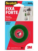 Ficha técnica e caractérísticas do produto Fita Dupla Face 19MMX2M 3M Fixa Forte