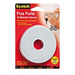 Fita Dupla Face 12mmx5m Fixa Forte Transparente 3m Scotch