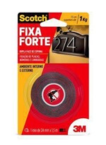 Ficha técnica e caractérísticas do produto Fita Dupla Face 24mm X 1.5m Fixa Forte 3M HB004419907