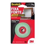 Ficha técnica e caractérísticas do produto Fita Dupla Face Espuma Fixa Forte Extreme 25mm X 2m Scotch 3M